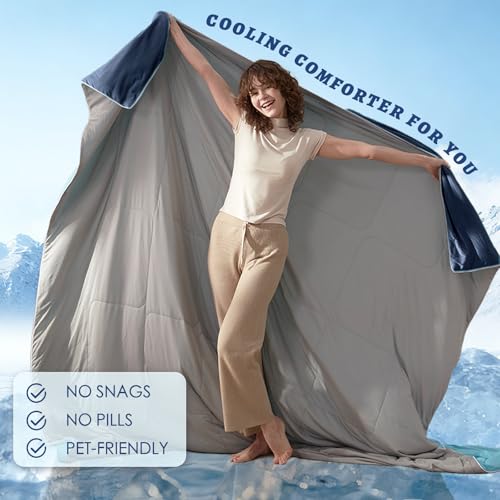 Cosybay Cooling Comforter Queen, Double-Sided Cold Tech Fabric, 90''x 90'' - image 6