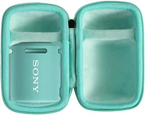 co2CREA Hard Protective Case for Sony SRS-XB13 xb12 Portable Waterproof Wireless Bluetooth speaker (Internal Powder Blue)
