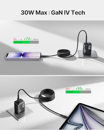 INIU Mini 30W GaN Charger (2-Port, 2-Pack) — view 2