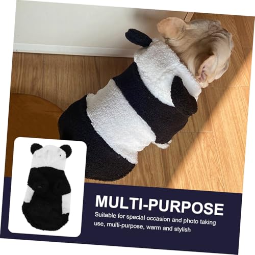 Disfraz de panda para perro talla M miniatura 5