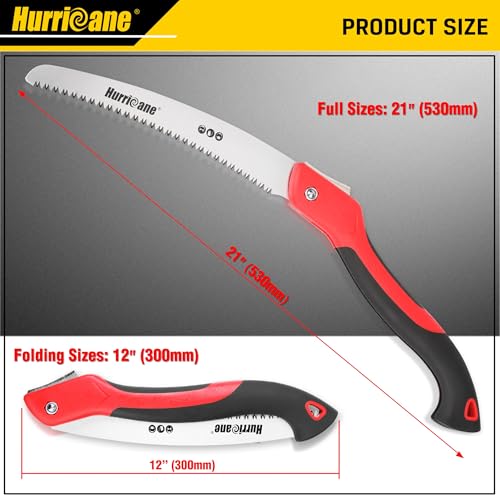 Hurricane Folding Hand Saw, 10 Inch Pruning Saw thumb #1