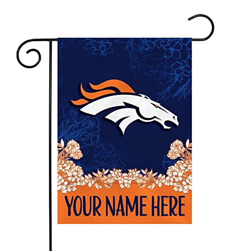 Image of Rico Industries NFL Standard /Primary Personalized 13 inch x 18 inch Double Sided Garden Flag