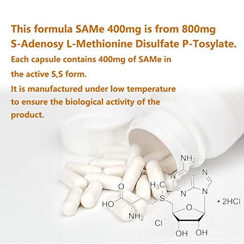7c SAM-e 400mg Supplement with B Vitamins