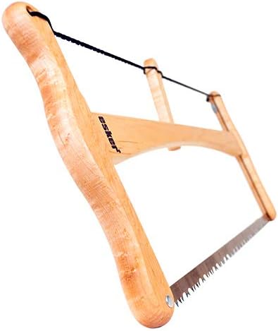 Esker Folding Wooden Buck Saw - Bird's Eye Maple Y