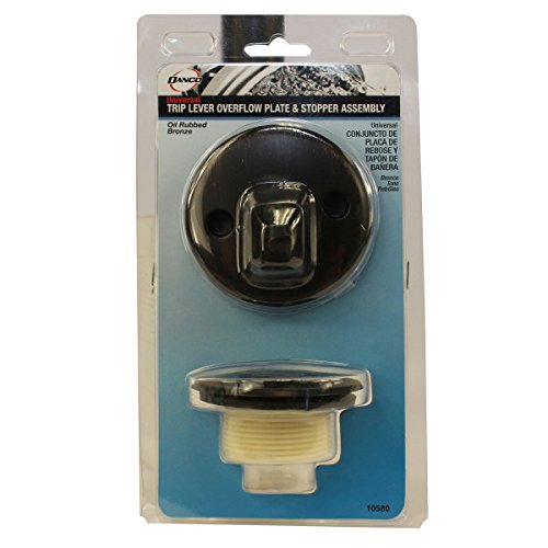 Danco 10580 Trip Lever Tub And Bath Drain Trim Kit With Overflow Plate, Oil Rubbed Bronze thumb #3