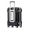 Large Capacity Suitcase With Wheels Tsa Customs Lock Suitcase Compression Trolley Suitcase Suitable For Travel And Vacation