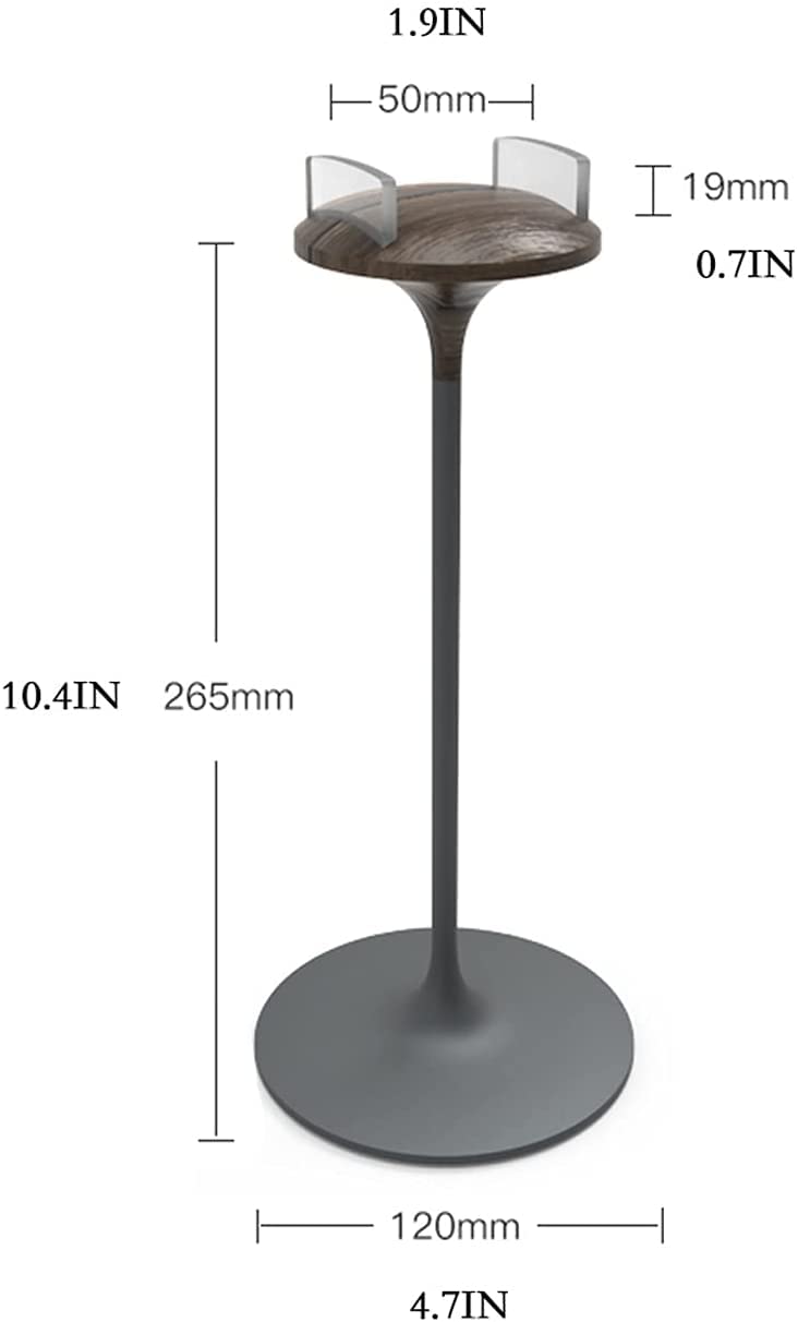 Soporte para Auriculares Soporte para Auriculares De Aluminio para para Exhibición Estante Almacenamiento Escritorio para oficinas y Sala de Juegos(Grey)