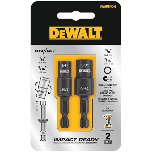 DEWALT Nut Driver Set, Double Ended, 2-Piece (DWADEND-2) - image 6
