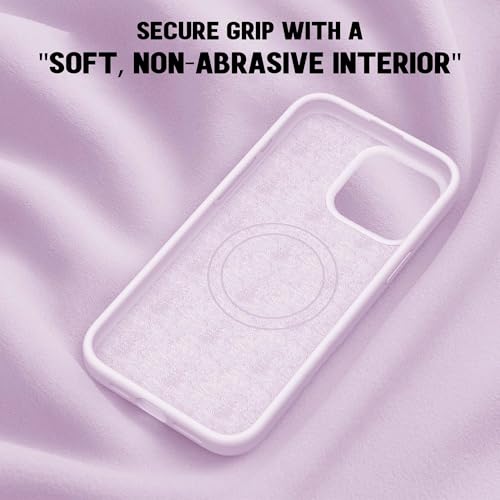 Image of Kratos Active Grip Silicone Case Cover Compatible with iPhone 15 Plus - Enhanced Protection, Wireless Magnetic Charging Case with Raised Edge Camera & Screen Protection, Shock-Resistant Design Violet