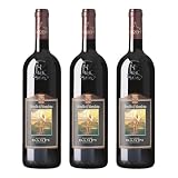 Banfi | Brunello di Montalcino Castello Banfi Annata 2019 | Vino Rosso Vintage | Vol. 14% | Confezione da 3 Bottiglie da 750ml