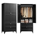 Letaya 71 Inch Steel Wardrobe