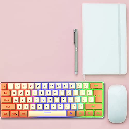 Teclado Gamer Lovskoo Mecánico USB-C Compacto miniatura 5