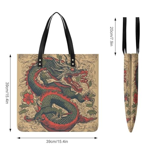 A Beautiful Fairy Work Tote Bag for Women Leather Shoulder Bag with Magnetic Buckle Purse And Handbags2