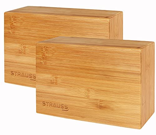 Strauss Wooden Yoga Block,Pair (B0843BK2JQ) Amazon Price History, Amazon Price Tracker