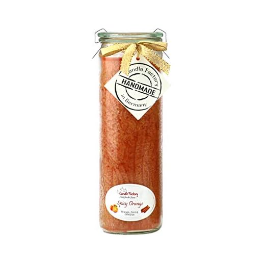 Candle Factory Big Jumbo Duftkerzen Spicy Orange 306045