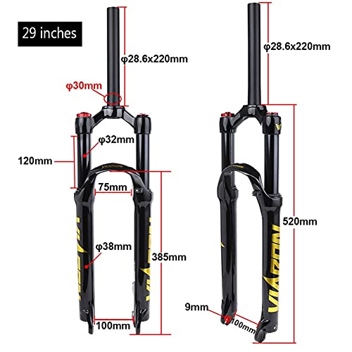 Fourche de suspension vélo pour explorer les sentiers en forêt