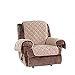 SureFit Microfleece Recliner Pet Furniture Cover, Taupe