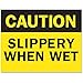 TFIP1949SW - Tarifold Magneto Safety Sign Inserts - Caution Wet