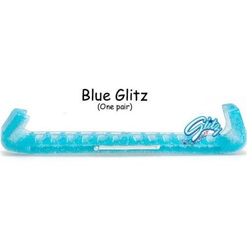 Guard Dog Universal Ice Skate Guards - Hard - Blue Glitz