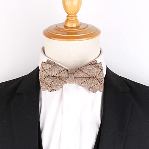 Adjustable Pre-Tied Bow Ties For Men Boys 6 Packs Bowtie Set Wedding Gifts (Lj015) #TOP5