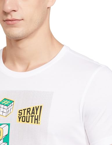 Image of Spykar Men's Solid Slim Fit T-Shirt