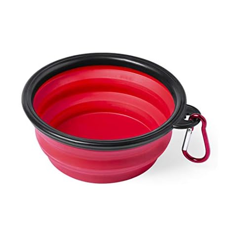 Comedero Plegable para Perros y Gatos, tazón Fuente alimentación para Perros Cover