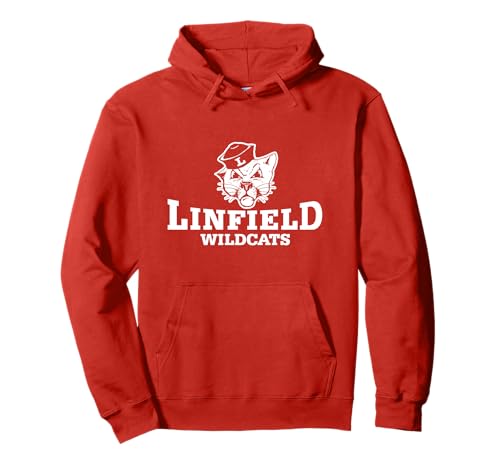 Linfield University Wildcats Mack Mascot Stacked �p�[�J�[