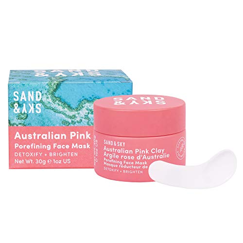 Sand & Sky Australian Pink Clay Mask Travel Size. Limited Edition Face Mask Set.