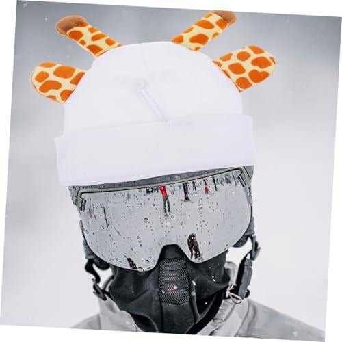 Cubierta de casco de esquí elástica YARNOW funda de hilo decorativa para adultos 6