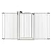 Richell Tall One-Touch Gate II Wide, Dog gate, 38.4 inch Tall pet gate, White (94935)