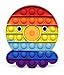 GreenBee Pop it Fidget Toy - Push Pop it Antiestres Niños - Push Pop Bubble Fidget Juguetes Antiestres - Sensorial Herramientas para Aliviar el Estrés y la Ansiedad para Niños y Adultos I Pulpo