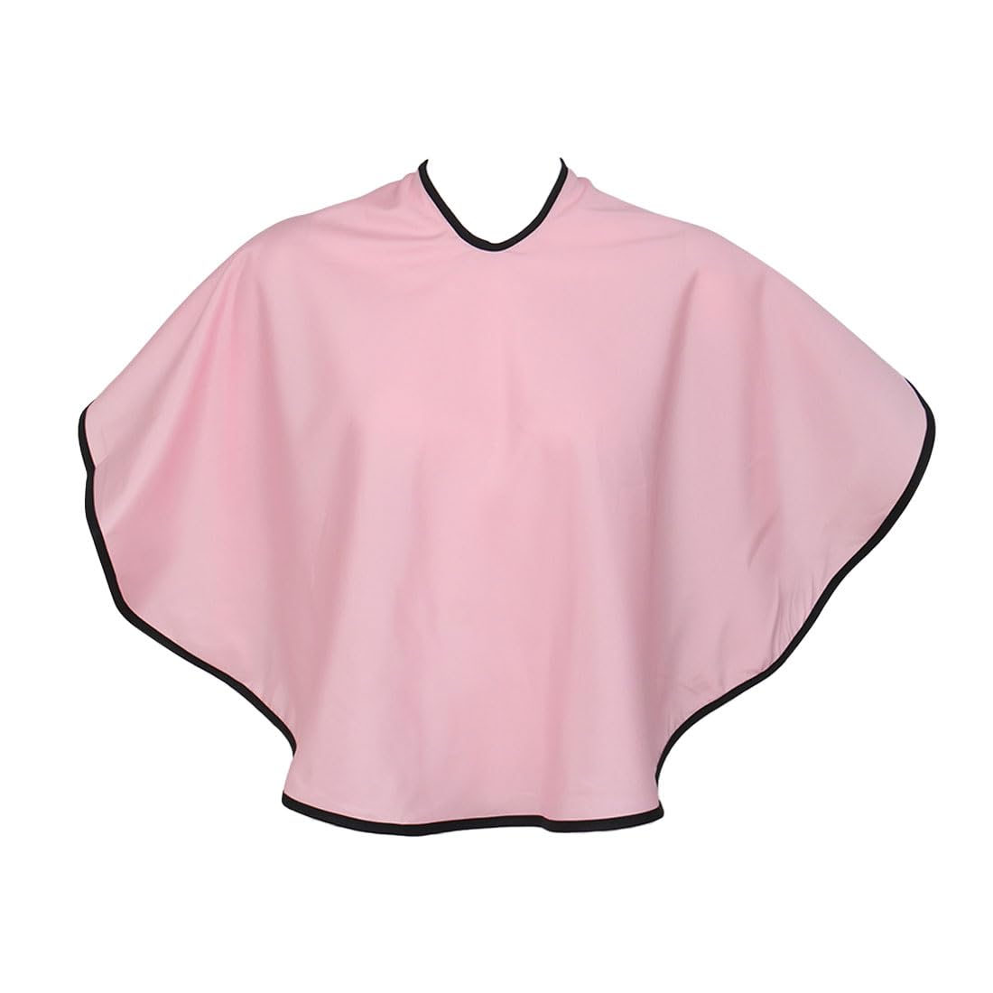 KGDUYC Capas para peluqueria,Chal para teñir el Cabello, Bufanda Antiadherente para el Cabello, Impermeable, Permanente, peluquería, Bufanda, Chal de Maquillaje, Herramienta de barbería (Rosa)