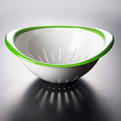 Omada Design drip Pasta and Vegetables, 7,88 inch Diameter, Colorful, Ergonomic and Innovative Design - Image 3