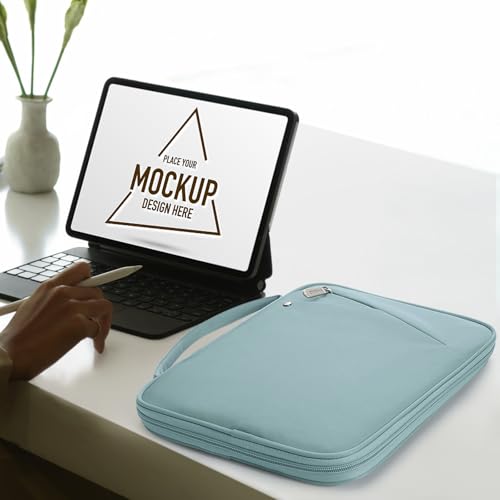 Image of MoKo 13 Inch Tablet Sleeve Carrying Case Padded Protective Bag with Handle