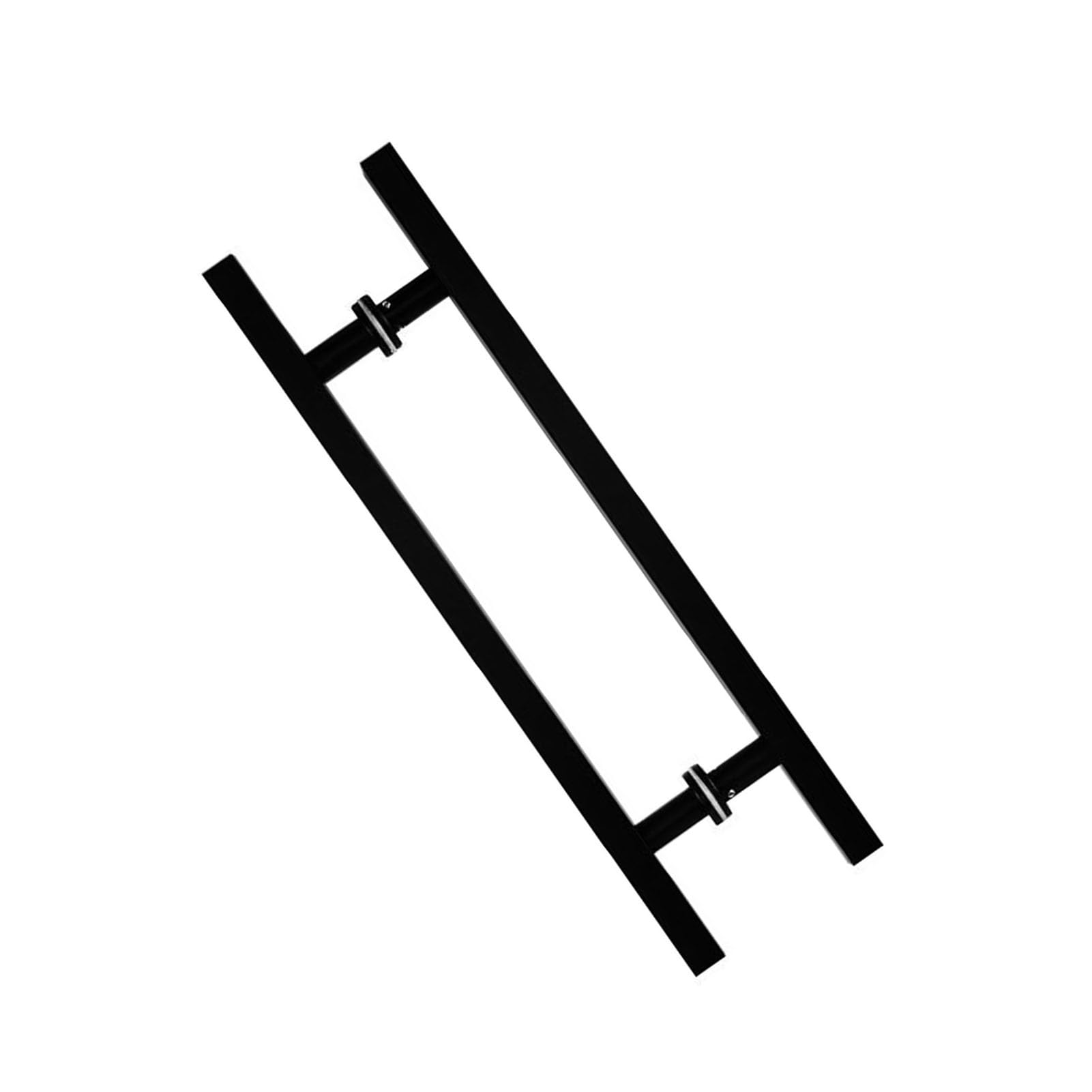 GYRAZXS HShaped Sliding Door Handle for Barn Shed Interior/Exterior Front Door Shop Shower Room50cm Hole Spacing Durable & Stylish Design Easy Installation