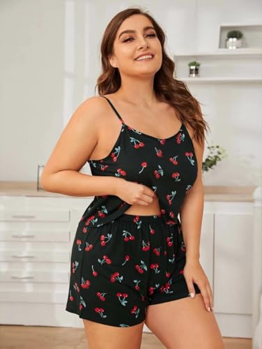 Image of Night Suit for Women - Soft Breathable Satin Fabric Stylish Shorts for Woman, Cute Printed Nightwear Western Co ord Set Sleepwear, Lounge Wear for Every Night