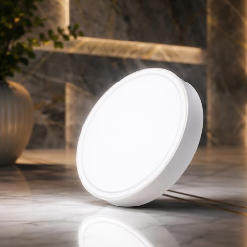 Image of Instapower Polycarbonate Surface Ceiling Light Ultra Slim Round LED Downlight 2-Year Warranty (Cool White-20W)