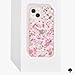 kate spade new york iPhone 15 Plus Case, Compatible with MagSafe - Flowerbed Pink Ombre
