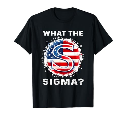Funny Sigma Chemise Cool Sigma Brainrot Meme Rizz Sigma Homme T-Shirt