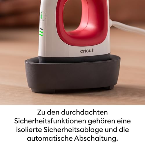 Cricut EasyPress Mini | Kompakte Wärmepresse zum Aufbügeln von Vinyl (HTV), Infusible Ink und Sublimation | Raspberry | 2026