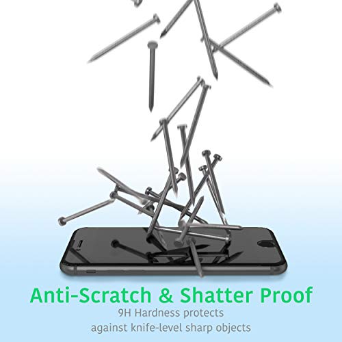 TalkWorks iPhone 11 Screen Protector (Also Fits iPhone XR) 3 Pack Tempered Glass Film Durable 0.33mm 9H Hardness, Shatter Proof, HD Touch Clarity, Without Installation Tray, iPhone 11 / XR