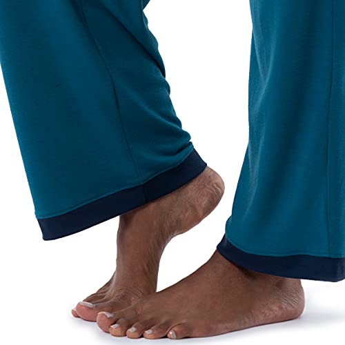 Image of Fruit of the Loom womens Short Sleeve Tee and Pant 2 Piece Sleep Set