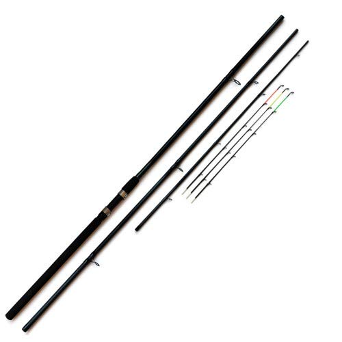 FANATIK Feeder Experte wędka wędkarska 4-częściowa 3 końcówki 3,0 m-3,9 m 120 g - 150 g profesjonalna (3,0 m - 120 g)