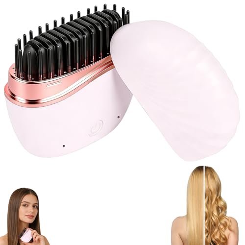 Mini plancha de pelo inalámbrica recargable miniatura 1