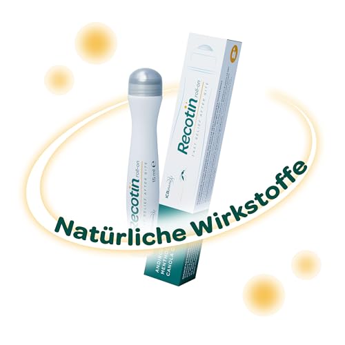 RECOTIN Mückenstich Roll On 2x 15ml – 100% natürlicher Wirkstoff - Für Kinder & Erwachsene - Soforthilfe bei Mückenstichen - Mückenroller - Anti Juckreiz Stift - Mückenstift Roll On