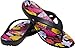 Crocs Women's Kadee II Flip Flops, Tropical Black, 10 M