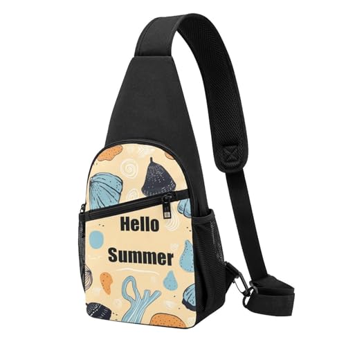 Sac à bandoulière à rayures horizontales anti-vol et compact