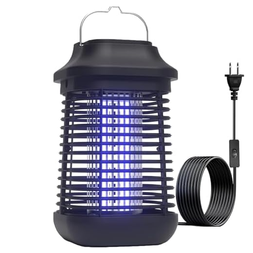 Bug Zapper,2 in 1 Bug Zapper Indoor,High Powered Waterproof Mosquito Zapper for Outdoor and Indoor,4200V Electronic Mosquito Trap for Home, Garden
