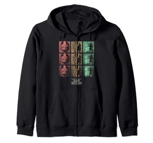 Sweat Star Wars The Bad Batch imprimé graphique Force 99 avec fermeture zippée intégrale