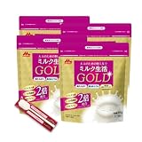 専用スプーン 付き【森永乳業 公式】ミルク生活 GOLD [ 大人向け粉ミルク ラクトフェリン ビフィズス菌 BB536 シールド乳酸菌 カルシウム 特典 ] 1袋/300g×4袋